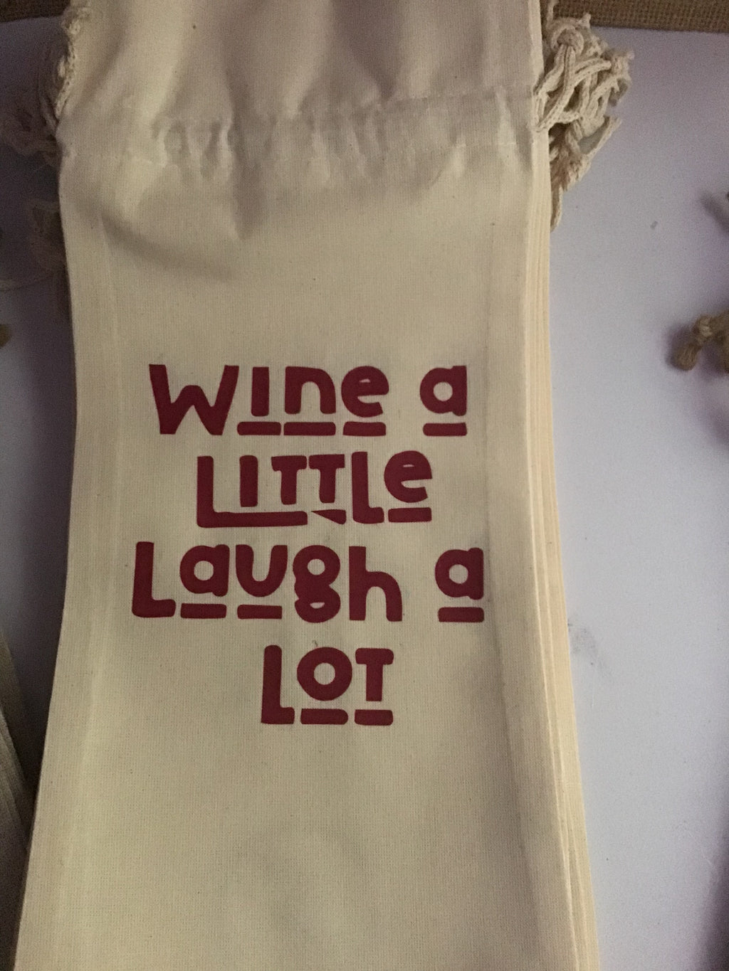 Individual Wine Bag (Jute)